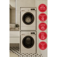 Çkmd-02 %100 Mdf Çamaşır ve Kurutma Makinası Dolabı