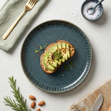 Jumbo Horeca Efes Turkuaz Düz Tabak 21 cm | Dayanıklı Porselen Servis Tabağı | Ev & Profesyonel Kullanım