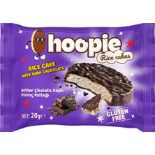 Hoopie Bitter Çikolata Kaplı Glutensiz Pirinç Patlağı 20G - 12 Adet