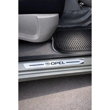 Carvian Opel Uyumlu Özel Kapı Eşik Yazısı Krom
