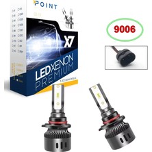 Midas Toptan Home X7 Premium LED Xenon 9006/HB4 Mini Slim Şimşek Etkili Garantili Beyaz