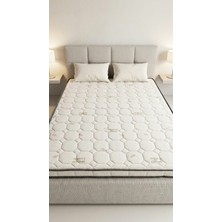 Artex Visco Şilte 160X200 Yer Yatağı Cotton 9 +-1cm cm Ped Yatak Şiltesi Pedi Topper Mattress