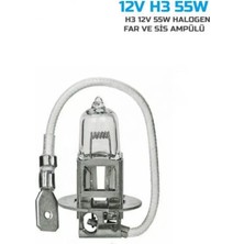 Midas Toptan Home Sentinel H3 Halojen Far Ampülü 12V 55WATT Sarı