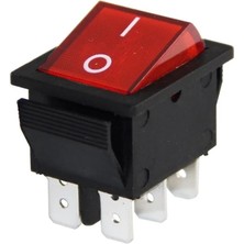 Lockway IC-104A Geniş Işıklı  Anahtar 6p  10 Adet