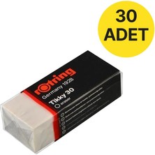 Rotring Tikky 30 Küçük Silgi - Beyaz x 30 Adet (Kutu)