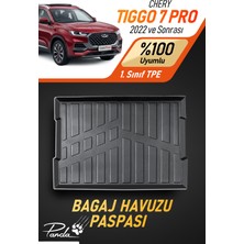 Panda Kılıf Chery Tiggo 7 Pro 2022 Sonrası 4d Havuzlu Bagaj Havuzu