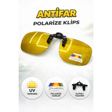 Optic Master Gözlük Klipsi Polarize Antifar Orta Boy 45X60 mm