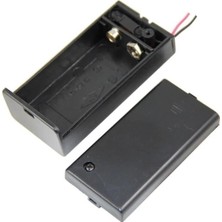 Lockway IC-233D 9V Pil Kutusu Kapaklı Swıtchlı 10 Adet