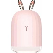 Ucuz Tekno LED Işıklı Hava Nemlendirici Buhar Makinesi Dekoratif Aromaterapi