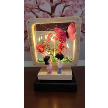 Famemus Accessory Işıklı Love Yazan Sevgililer Gününe Özel Biblo Boyut 17CM*14CM