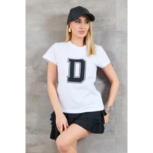 Bigümex D Baskılı T-Shirt