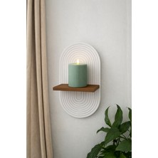 Wooden Touch Nordic Dekoratif Duvar Rafı