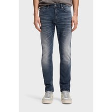 Boss Pamuklu Slim Fit Normal Bel Dar Paça Jeans Erkek Kot Pantolon 50559918 410
