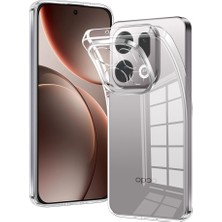 Adige Oppo Find X9 Kılıf Silikon Şeffaf