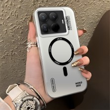 HONTINGA Xiaomi 15T Pro ile Uyumlu Kılıfı Silikon Kenar Sert Arka Düşüme Önleyici Basitlik Anti Düşme Kamera Korumali Yaratıcı Desen Telefon Kılıfı Kadın ve Erkek Için Uygundur K1-0841