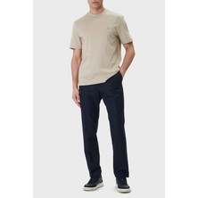 Boss Pamuklu Regular Fit Logolu Bisiklet Yaka T Shirt Erkek T Shirt 50555844 286