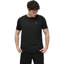 Lumberjack CT1328 Mln 0 Yaka Erkek Tshirt - Siyah