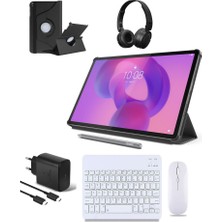 Lenovo Idea Tab 8gb 128GB 11" Gri2.5k Tablet+Kılıf+Kalem+Klavye+Mouse+Snopy Wirelees Kulaklık+Şarj Aleti