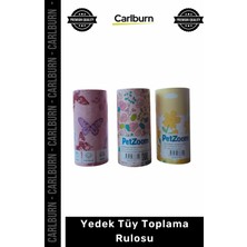 Carlburn Özel Üretim Kaliteli Yapışkanlı Pratik Temizleyici Kıl Toz Toplayıcı Aparat Yedek Tüy Toplama Rulosu