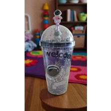 Famemus Accessory Astronot Karakterli Pipetli Işıkısız Matara