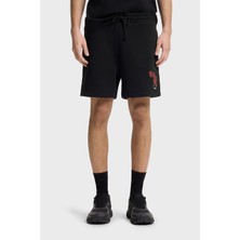 Hugo Pamuklu Regular Fit Baskılı Normal Bel Short Erkek Short 50556390 001