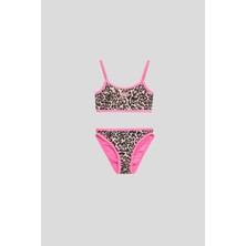Tyess Bg Store Kız Çocuk Desenli Bikini
