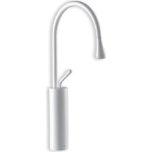 Fontana - Yüksek Tip Lavabo Bataryası Beyaz Outlet - F-814-