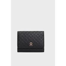 Tommy Hilfiger Kabartma Logolu Cüzdan Bayan Cüzdan AW0AW18484 Bds