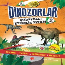 Wovna Dinozorlar Çıkartmalı Etkinlik Kitabı 2