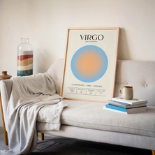 Pegziz Başak Burcu Astroloji Tablosu Modern Minimalist Duvar Tablosu
