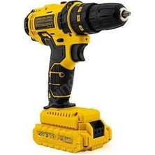 Tios Shop Krm Profesyonel Çift Bataryalı Akülü Vidalama Şarjlı Matkap 24 Parça Krm