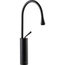 Fontana - Yüksek Tip Lavabo Bataryası Siyah Outlet - F-815-