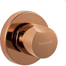 Fontana - Lux Yuvarlak Ankastre Stop Valf Rose Outlet - FSV-103-