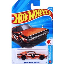 Hot Wheels Nissan Skyline 2000 GT-R Metal 1/64 Ölçekli Araba Hareketli Parçalar ile Tekli