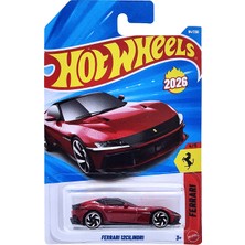 Hot Wheels Ferrari 12CILINDRI Metal Araba Modeli 1/64 Ölçekli Gerçekçi Detaylarla