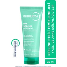 Bioderma Sebium Siyah Nokta Gözenek Karşıtı Yüz Temizleme Peelingi 75 ml Salisilik Asit İçeren Jel