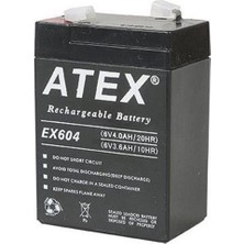 Atex Lt-44 4V 4.4AH Fener Aküsü
