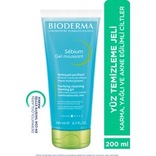 Sebium Karma, Yağlı ve Akne Eğilimli Ciltler Sivilce, Siyah Nokta Karşıtı Yüz Temizleme Jeli 200 ml