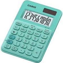 Casio MS-7UC-GN 10 Hane Yeşil Masa Üstü Hesap Makinesi