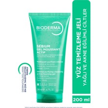Bioderma Sebium Foaming Gel Active Salisilik Asit İçeren Arındırıcı Temizleme Jeli 200 ML