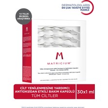 Bioderma MATRICIUM™ Tüm Ciltler için Antioksidan Etkili Cilt Yenileyici Bakım Kapsülü 30 x 1 ml Onarıcı Etki