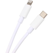Vcom CU289 Lightning To Type-C Beyaz 1m 18W Hızlı Şarj Kablosu