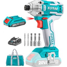 Total Li-ion Akülü Vidalama Kömürsüz - TIRLI2002