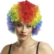 Practika Karışık Renkli Kabarık Bonus Peruk Saç