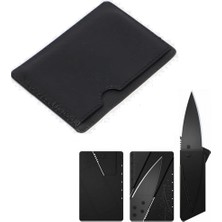 Practika Kredi Kartı Şeklinde Çakı - Deri Kılıflı