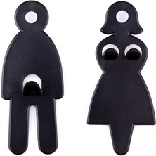 Practika Sevimli Kız ve Erkek Askı Seti (2 Adet)