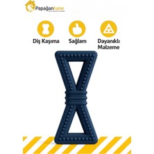 Papağanhane Köpek Çiğneme Oyuncağı | Diş Sağlığı Destekli Dayanıklı Kauçuk Model (12 Cm)