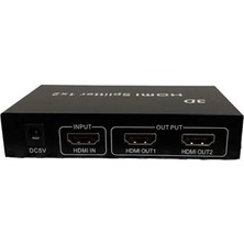 Forlıne 1 In 2 Out HDMI Splitter Çoklayıcı Çoklama 4K x 2k 1080P 2 Port