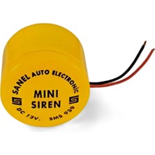 Geri Vites Kornası 12V Mini Siren Sanel SMS939
