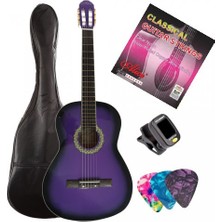 Almira MG917-PRP Tam Boy Yetişkin Klasik Gitar Seti